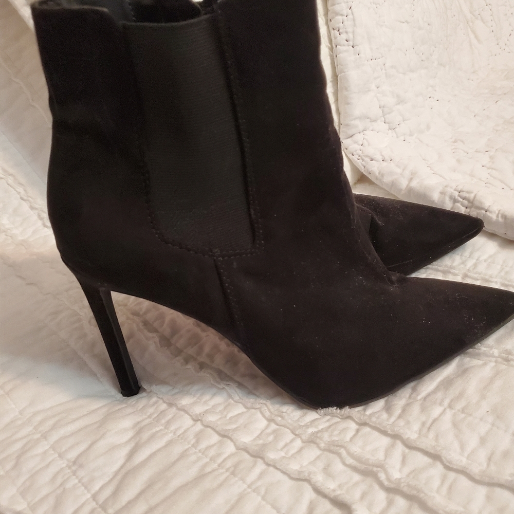 INC Suede 3" Heels